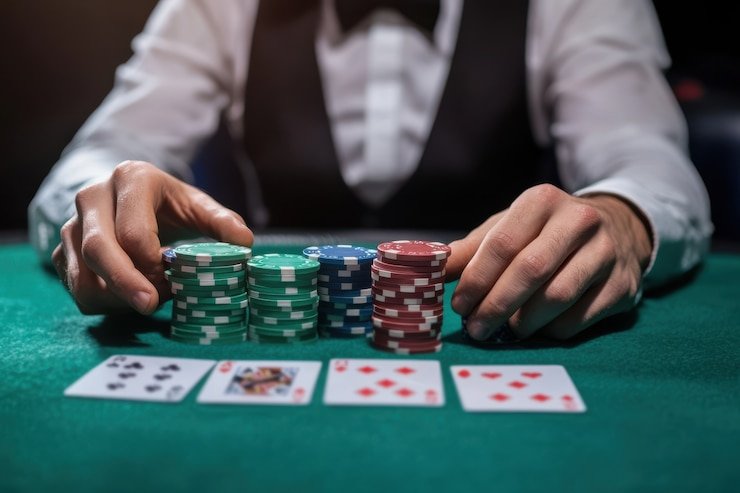 Pengguna memeriksa privasi akun hiburan online